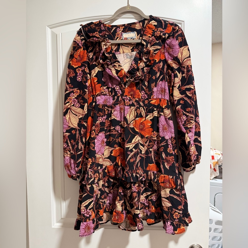 Anthropologie | Pilcro Tiered Corduroy Dress